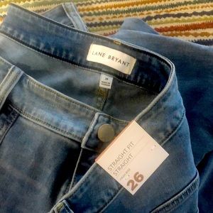 Lane Bryant Straight Fit Jeans.